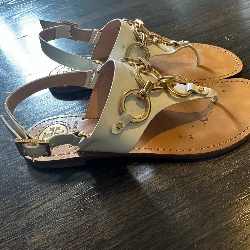 Trina Turk White Sandals Size 8